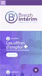 Mobile Screenshot of breizhinterim.com